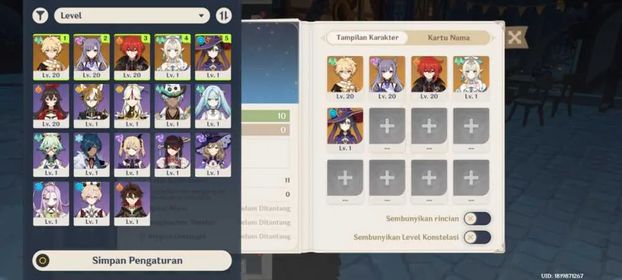 [ Asia Aether ] Vesna + Keqing + Diluc + Mona AR 10