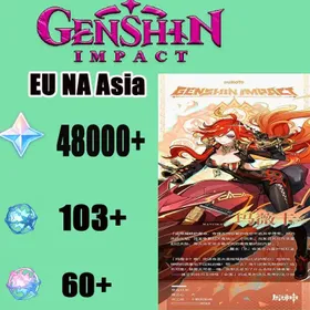 [NA] AR55+Mavuika+ 48000+ Primogems |60+Intertwined Fate 103+Acquaint Fate||MC Random|Mail Account/Send now