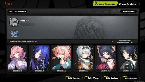 [ASIA] Remielle, Promeia, Jane, Zhao, Harumasa, Caesar, Soldier 0 - Anby, Soldier 11, Grace, Rina, Koleda, Nekomata(M1), Lycaon | IK 36 | Female Account