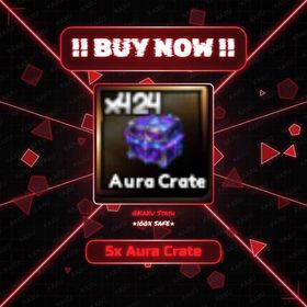 ⚡ Legacy Piece - 5x Aura Crate | ⚡ FAST DELIVERY ⚡