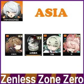 Asia|Female|lv8-12|Ye Shunguang+Ye Shunguang Weapon+Asaba Chikashi+Zhao+Random 4-star character| Fast Delivery