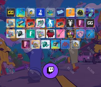 💎 Twitch Drops ✅ Ironmouse x Fortnite  🌌 Fortnite [Total 33 Items]
