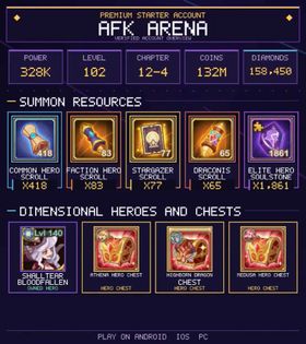 ⭐️️Sale⭐️️⭐️𝐁𝐄𝐒𝐓 𝐒𝐓𝐀𝐑𝐓 ⭐️158,450+ Diamonds ⭐️643+ Scrolls ⭐️ 24/7 ⭐️, 102 level, 12 stage