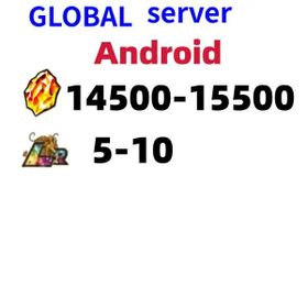GLOBAL[ANDROID][INSTANT]14500+ Dragon Stones+5-10 LR+5-10 limited role DRAGON BALL Z DOKKAN BATTLE Farmed Starter Account|Dragon Ball Z Dokkan Battle
