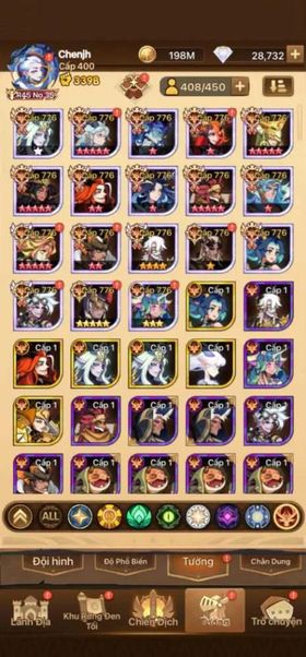 AFK106 – Competitive Endgame Account | Thalassa, All Meta Heroes, Big Pets, Maxed Collections