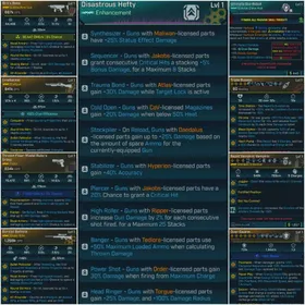 ⭐[MODDED GOD ROLL] BL4 LVL 1 HARLOWE LEVELING PACK - 9 ITEMS | ALL SKILLS MAXED⭐