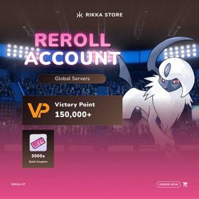☆ Global | 150000+ VP | 3000x Quick Coupons | Absol | 60x Pulls Account | DM for Catalog
