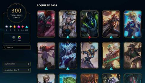 (EUW) LVL 445 - 300+ SKINS - 10+ YEARS OLD ACCOUNT - ALL CHAMPIONS - OVER 90 TFT TACTICIANS - 15+ ARENAS - 50+ BOOMS - OVER 200 DOLLARS WORTH OF SKINS IN VALORANT