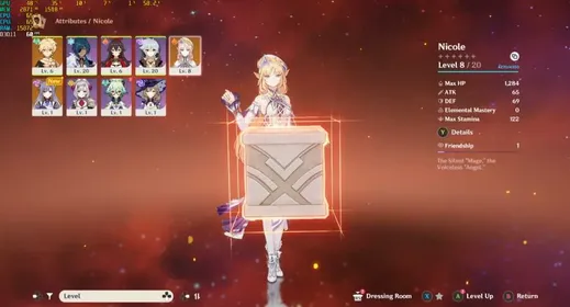 (ASIA) Nicole + Keqing | AR10 | Starter MC Male | Login Email acc | guaranteed on