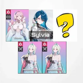 Global |Heidemarie+Heidemarie+Sylvia+Diana+random 5-star character|The novice pool is not used