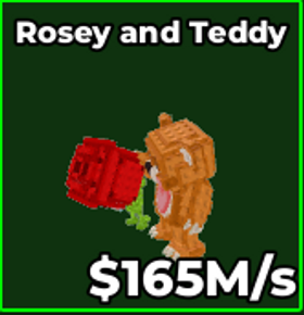Rosey And Teddy 165M/s | Steal A Brainrot