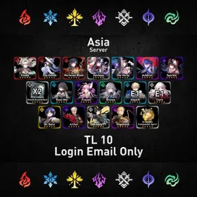 [ Asia ] TL 10 | UID 8000 RARE OLD | Firefly + Lightcone Whereabouts Should Dreams Rest X2 + The Dahlia + Mortenax Blade + Hysilens + The Herta + Acheron + Sparkle + Ruan Mei + Fuxuan + Bronya + Clara E1 + Gepard E1 + Dr Ratio + Archer + Dan Heng PT + Gilgamesh + Golden Companion Spirit X3 | Firefly Signature | Male Starter | Login Email Only | Coordinated Delivery