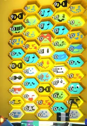 🐝43+ BEES🧊DIAMOND MASK 🛡️ENDGAME GUARDS UNLOCKED + STACKED INVENTORY + MATERIALS🎁1.5K+ TICKETS + CLOSE TO COCONUT CANISTER🎫CLEAN ACCOUNT NO CHEATS ✅