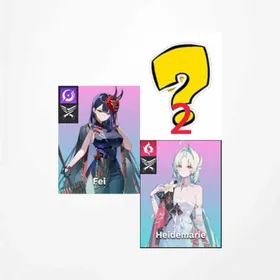 Asia |Heidemarie+Fei+2 random five-star characters|Character-Self-selected items+Partners-Self-selected items|The novice pool is not used