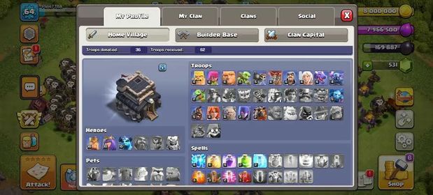 ⚔️TH9 ALL MAX⚔️ WITH MONOLITH ARROW HERO 30,30,20