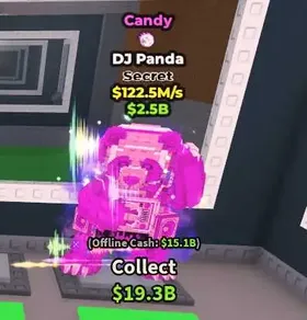 Candy DJ Panda 122.5M/s - Instant Delivery✅