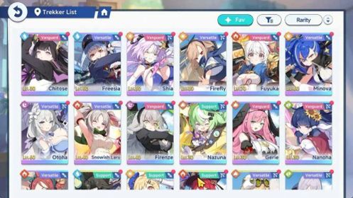 Global Lv 40|13SSR 7Limit|Chitose,Shia,Firefly,Fuyuka,Otoha,Snowish Laru,Firenze|18SSR Disc|10K SDust,6K GD,30 CT|Yostar|SSR1118