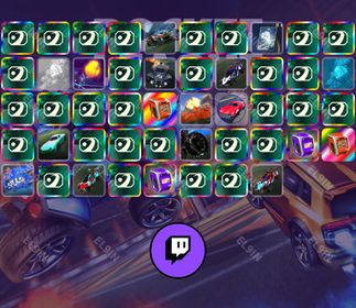 ✅ Twitch Drops ❤️ RL x Jynxzi 💎 Rocket League [Total 48 Items]