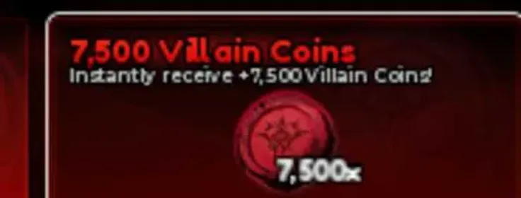 Anime Expeditions - 7500 Villain Coins [449R]