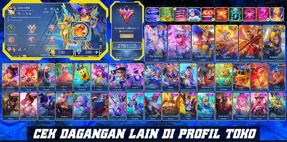 EX IMMO | 275 SKINS | 3 SKIN LEGENDS | 2 KOF | PRIME GRANGER | 3 COLLECTOR | 4 LUCKYBOX | PATRICK | 16 LIMITED | 21 RARE SHOP | EPIC RECALL |