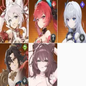 Global|lv2|Mina+Flare+Ophelia+Gabi+Francis Summer|Only completed the tutorial|Fast delivey