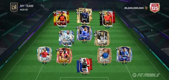 EA FC Møbile ✓125 OVR ✓ 127 ST Mbappe //126 CM Pirlo // 126 CAM Estevao // 124 Nico Williams // 124 RW Doku ✓ 400M Coins $ ✓ 60B Teamworth