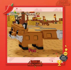 6 Fox - Mythic | Instant Delivery | Grow A Garden 2 | GaG 2