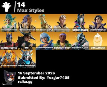 [PC/PSN/XBOX/NINTENDO] 30 skins | Kado Thorne | Era | Omegarok | Optimus Prime | Spectra Knight | Poseidon | Ahsoka Tano | Khaby Lame | Korra | 200 VB