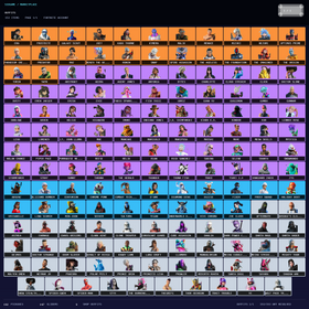 153 Skins | Darth Vader ✮ Blizzard Bomber ✮ Galaxy Scout ✮ Sultura ✮ Lara Croft ✮ Snow Stealth Slone ✮ Polar Peely ✮ Renzo the Destroyer ✮ The Imagined ✮ Nezumi