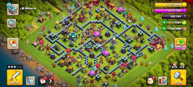 [T66] TH13 Max | Level 118 | HERO 75/75/50/50/25 | Good Hero Equipment | INSTAN DELIVERY