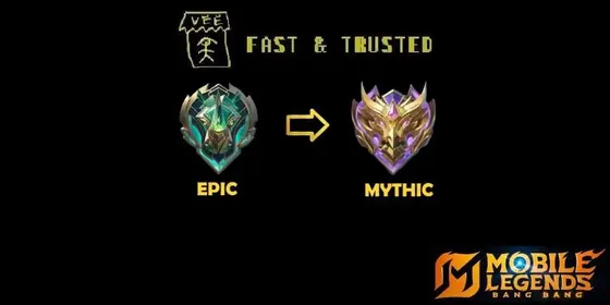 [Global Server] Epic II - Mythic Placement | Rank Boost | Mobile Legends Bang Bang | Vee Xpress
