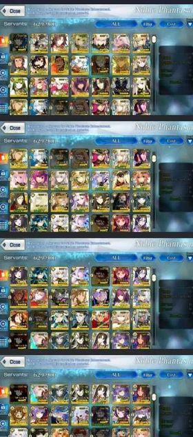 FT494 – FGO NA Super Veteran Whale Account | 146 WNP, 8 NP5 SSRs, NP5 Charlemagne, Godjuna & Gilgamesh