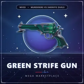 [ MVSD / Murderers Vs Sheriff DUELS ] Green Strife Gun