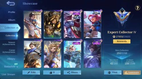 Hero 106|Skins 151|Lightborn(Granger,Harith,Alucard),Anniv Akai,SpongB Cycolps,SABER Rafaela,Myst Lesley,Etc|Take Mail|MLBB2734