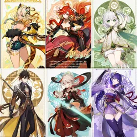 Asia|AR10|Mavuika+Xilonen+Nahida+Raiden+Kazuha+Zhongli|6 5-star characters|8-15 four-star characters|No birthday set, no email bound|Able to explore 100%|can log in normally immediately|Genshin Impact