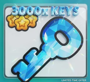 3000x Crystal Key - PS99 Pet simulator