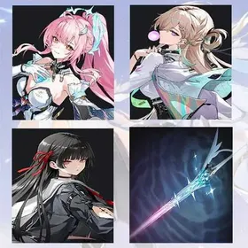 Asia lv 8| Aemeath + Lynae + Chisa + Aemeath Weapon | Random 4 stars |The novice pool is not used