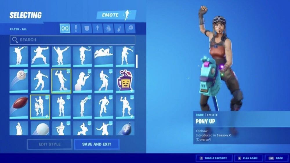 Selling Stacked Fortnite Account