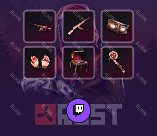 ⚡️ Twitch Drops 🧨 Rust Rivals General Drops ❤️ Rust [Total 6 Items]
