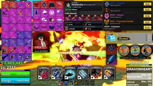 🐲Blox Fruit | 6m Pirate Bounty + 4 Race V4 [Draco V4] + Perm ICE + 4 Mythical Accessory + Kitsune Fruit + All Melee V2 + 39 Levi Scales | Visit my shop for more epic deals!