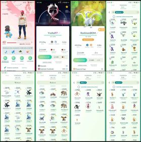 Pokémon GO Account Level 40 | 7 Mythicals (Zarude, Hoopa, Meloetta) | 27 Legendaries | Shiny Yveltal | L011