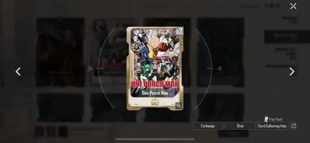 One Punch Man Card💥Instant Delivery💥Via UID💥100% Safe & Legit💥
