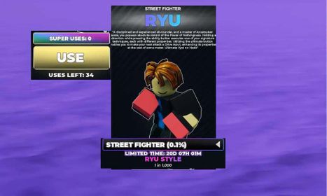 Untitled Boxing Game | Ryu Stlye | | Limited style | Auto Delivery