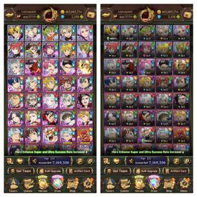 GLOBAL 2.150💎 | 7.1M CC | Nemesis Meliodas 6/6 | New Odin | New Ban + Meliodas Cross : IF | All Collab Gachiakuta | Collab Re:Zero | 11 LR + 11 BASIC UR