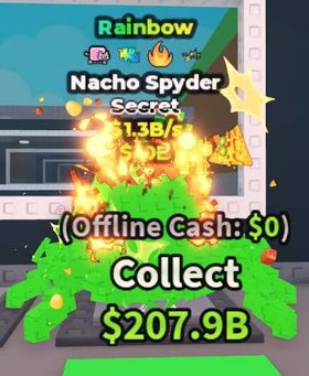 🔥 [SECRET] Rainbow Nacho Spyder $1.3B/s 🦀🧀 | FAST & 100% SECURE DELIVERY ⚡🔒 | Steal a Brainrot