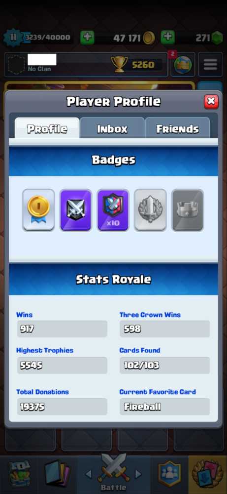 LVL 11 - 102/103 - Trophies Over 5K - 2 Tower Skins - Android and IOS - Click for details...