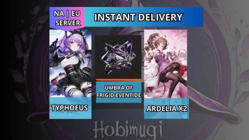 [NA/EU] LVL 2 | Typhoeus + Weapon Signature(Umbra OF Frigid Eventide) + Ardelia X2 + Weapon *6 + Free * 6 Untouched + Beginner Banner ON 30/40 | Instant Delivery | Login Google ( All Unset ) Can Change Email | First Owner |