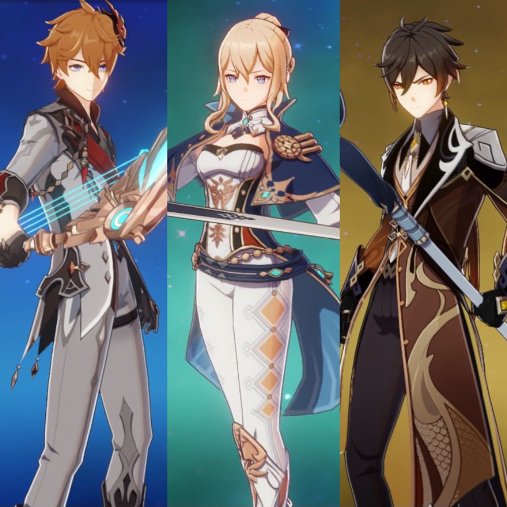 Ar24 Childe W Harp Jean Zhongli