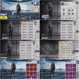 Lvl 78"Dp/S18 (KillMsg)7 Mythic Set"Glacier Helemt"Mythic Bag"Urban Pant"Boldline Uza"1 Material"Rename Card Middleeast Ace