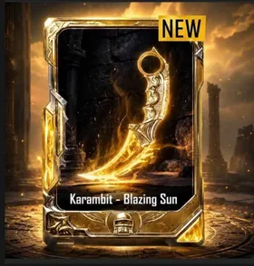 KARAMBIT - BLAZING SUN